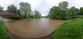 Hochwasser an der Pegnitz