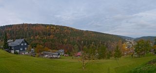 Herbst in Haselbach bei Sonneberg